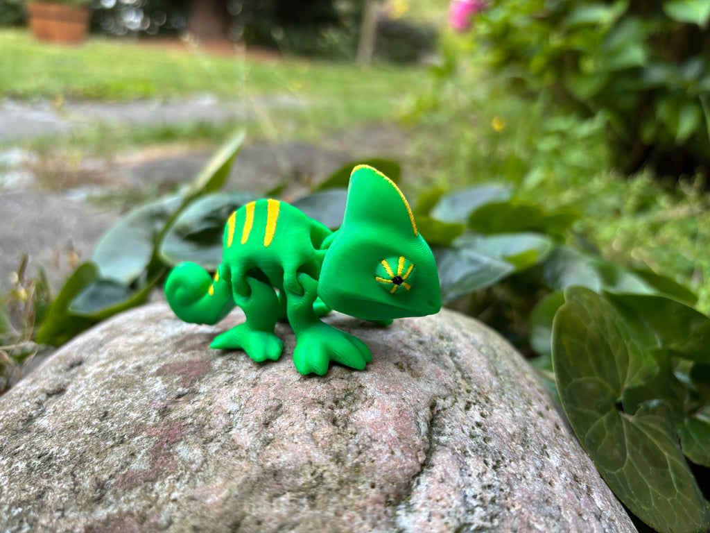 Zazu & Luma, De Farveskiftende Kamæleoner fra Den Hviskende Jungle