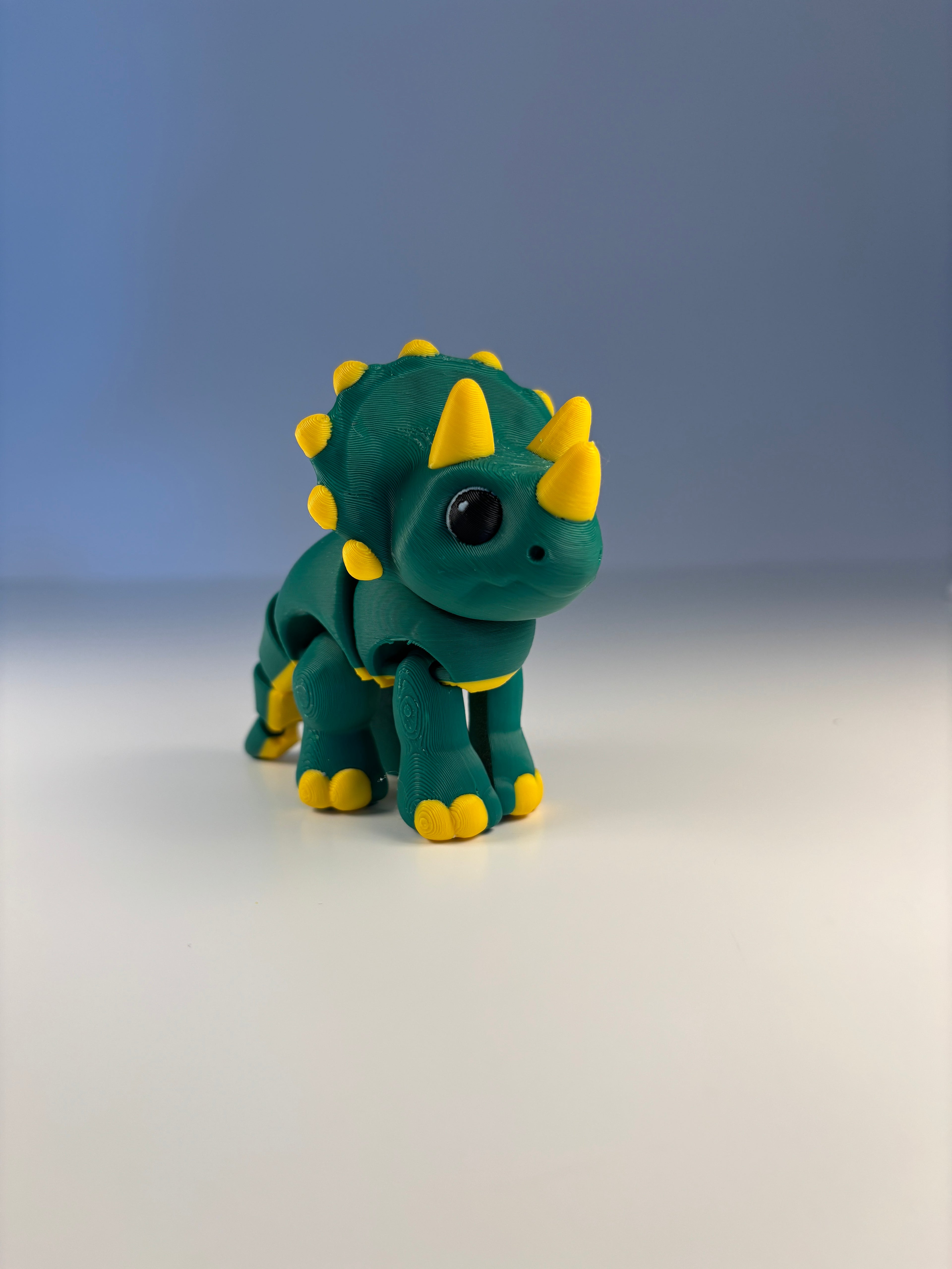 Fnise-Toppens Triceratops-Trio fra Fniseknogle-Dalen