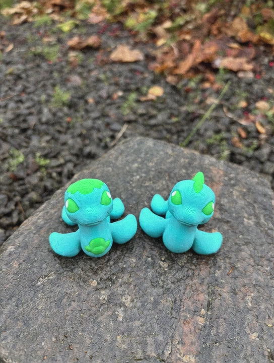 Tåge Tårnets Sø venner - Nessie Slyngepig & Kelpie Mosekram