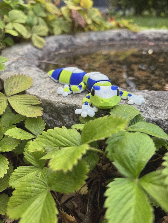 Zippy, Stribehalet Vidunder gekko fra Den Hviskende Jungle